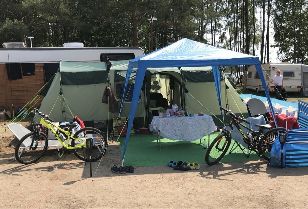 Mega namiot 8-12 osób wygodny Skandika Hurricane 8