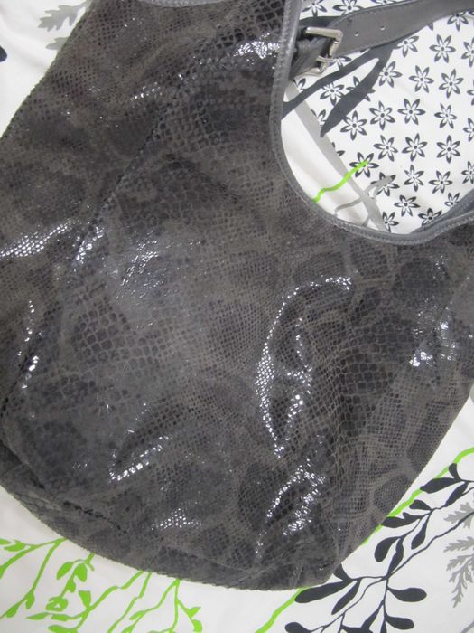 Torebka shopperka skóra włoska