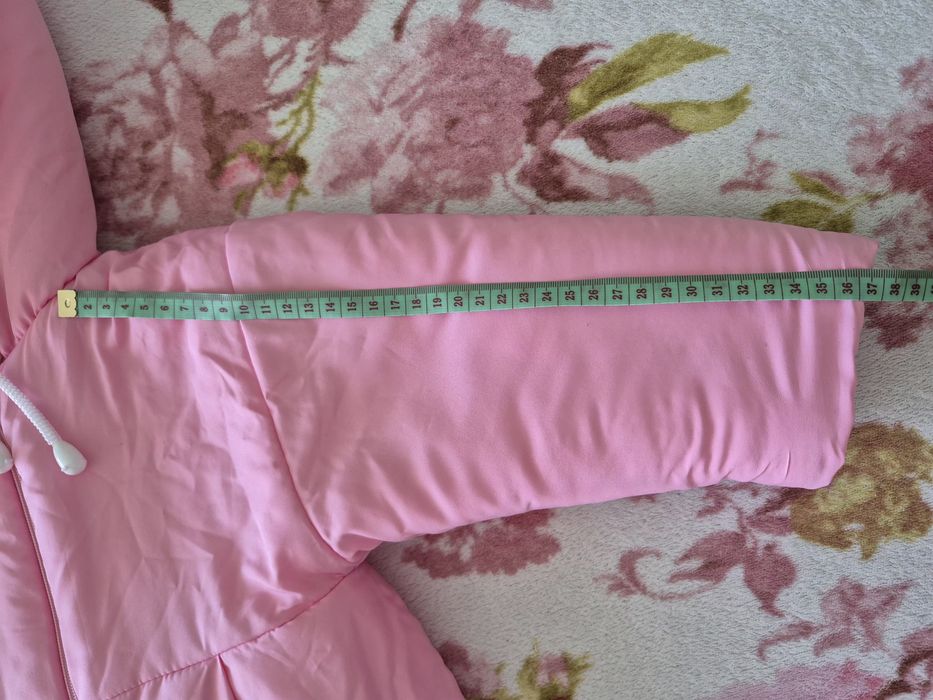 Дитячий зимовий комбінезон для дівчинки