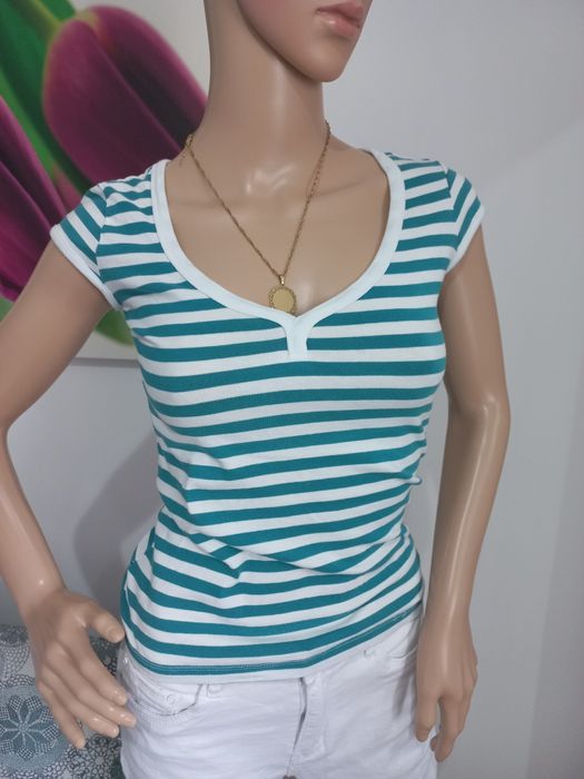 Crros Bluzka T schirt w paski S