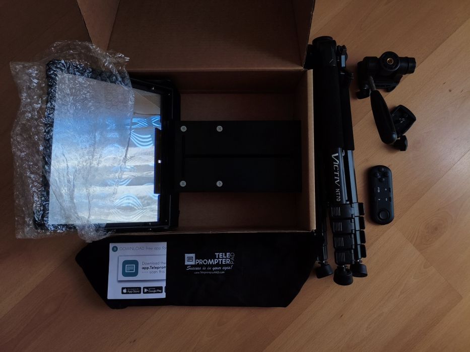 Teleprompter iLight PRO + Trípode Profesional
