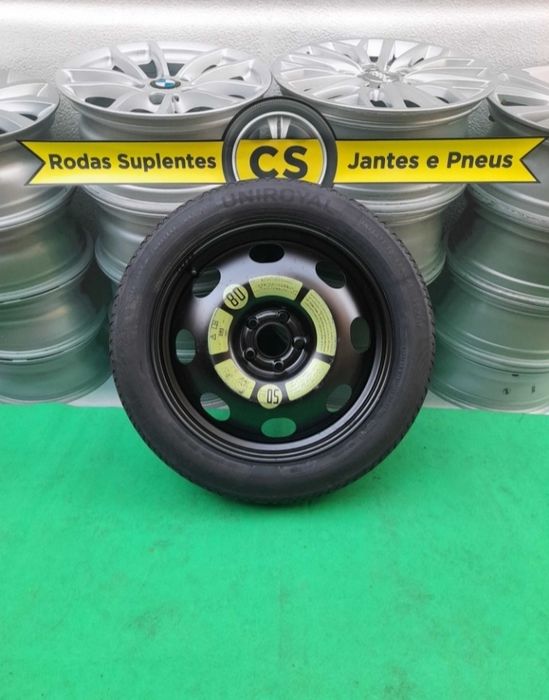 Rodas Suplentes Pneus emergência Kit, Mercedes VW Audi BMW Toyota etc