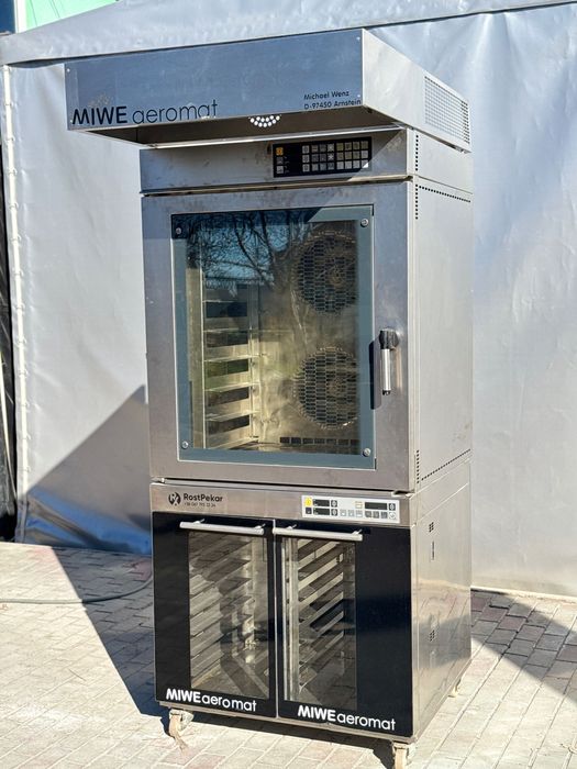 Конвекционная хлебопечь Miwe aero с пароувлажнителем 8 уровней 60х40