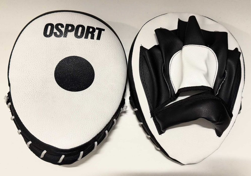 Боксерские перчатки | Лапы | Комплект OSPORT | 12 oz / унций | Тренировочный набор