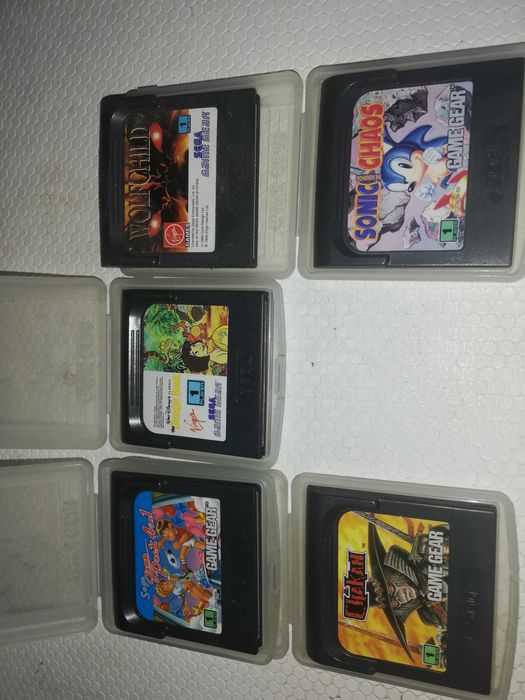 6 jogo da Game Gear