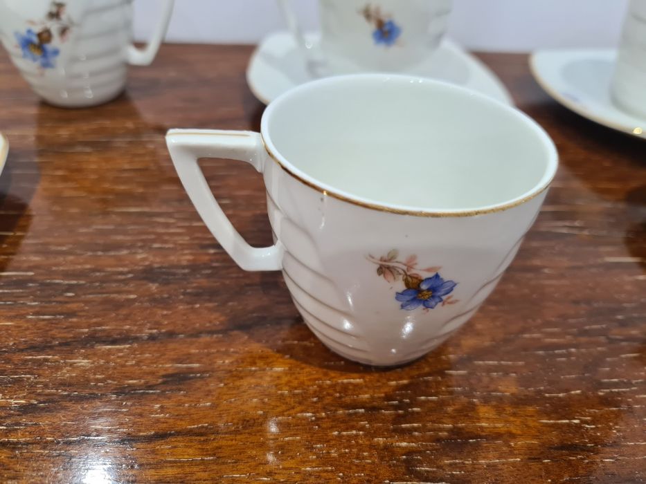 Chávenas de café Art Déco Checoslováquia