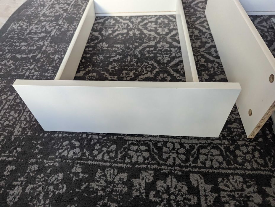 Szuflada 40x60. Części do szuflad Ikea . Prowadnice szuflad. Front. knoxhult