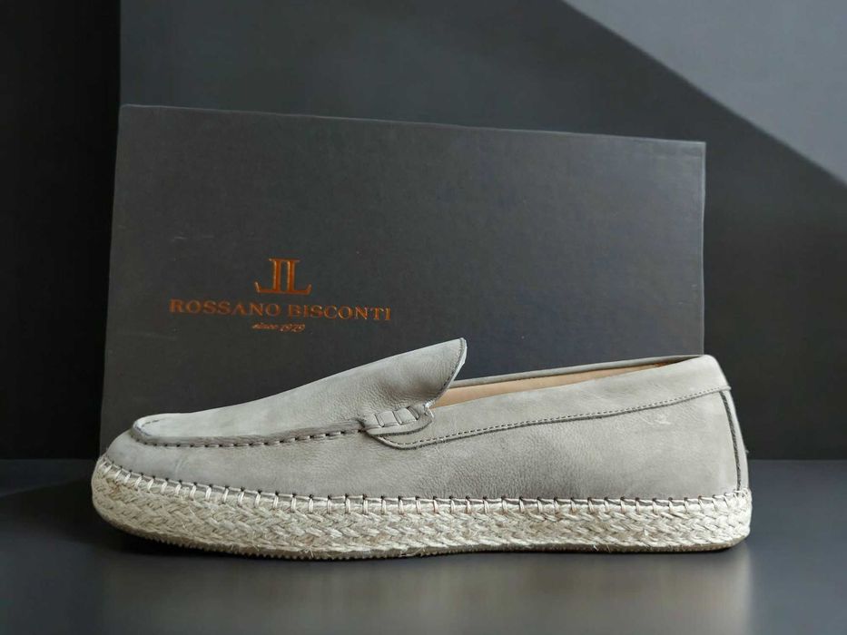 Мокасины эспадрильи 42.5, 43, 43-44 Rossano Bisconti Италия Baldinini