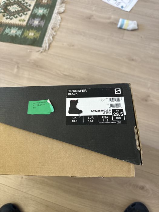 Сноуборд Боти Salamons стілька 28см