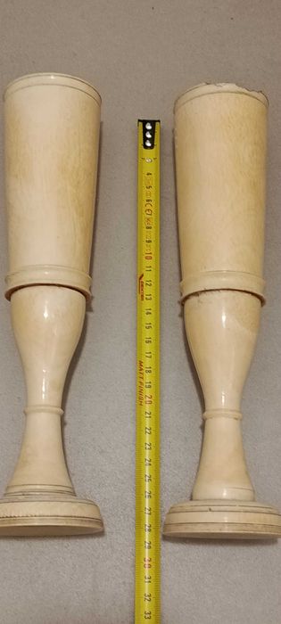 Taças/ candelabros decorativas, antiguidade