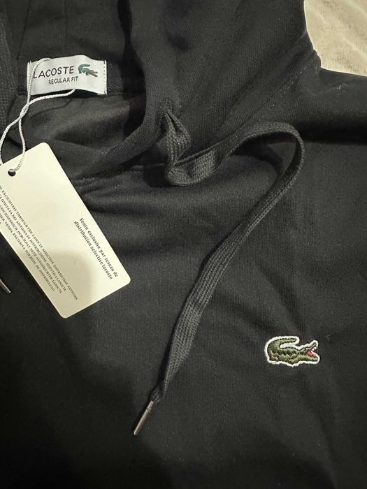 Sweat Preta da Lacoste
