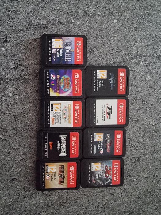 Gry nintedo switch zestaw 16 gier