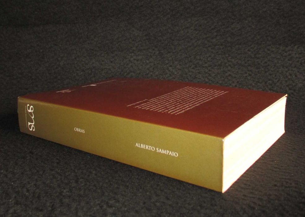 Livro Alberto Sampaio Obras 1ª edição 2008