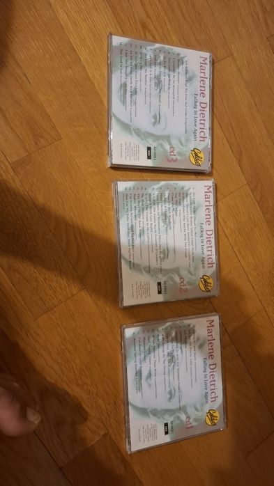 Marlene Dietrich - Falling In Love Again CD 1, CD 2 e CD 3 | Lote 3 CDs