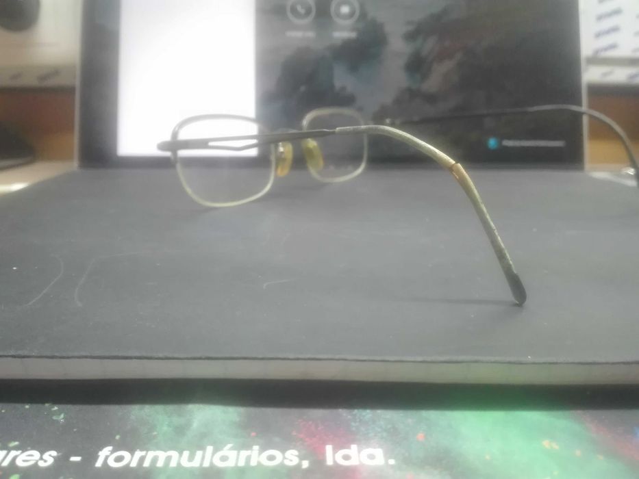2 Pares Oculos Graduação c/ caixa e Acessorios e Prescrição e Factura