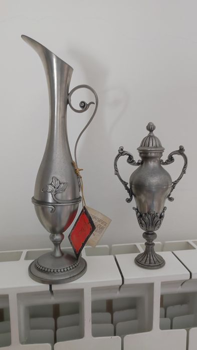 Peças decorativas em estanho