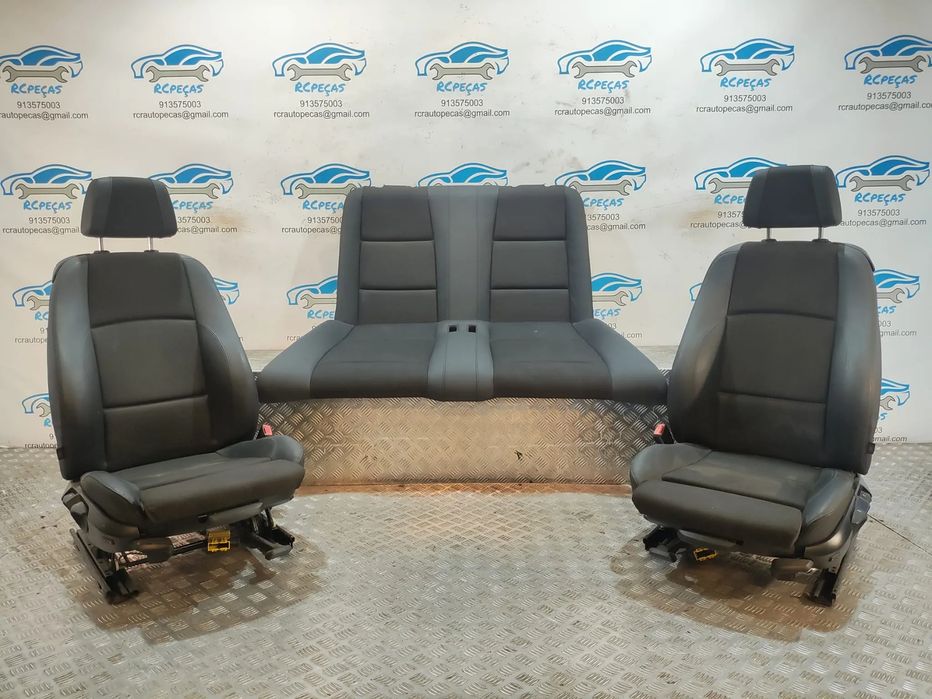 Conjunto Bancos Pele e Tecido Pack M BMW Serie 1 Cabrio E88