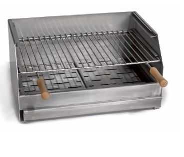 Grelhador inox 60x40 ou 58x40, 68x40,70x40 e 80x40 para churrasqueira