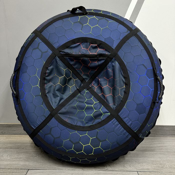 Тюбінг ватрушка 100см надувні сані таблетка для снігу