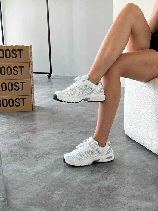 ‼️БЕЗ ПЕРЕДПЛАТ ЛЬВІВ 36-45p‼️ New balance 530 white silver