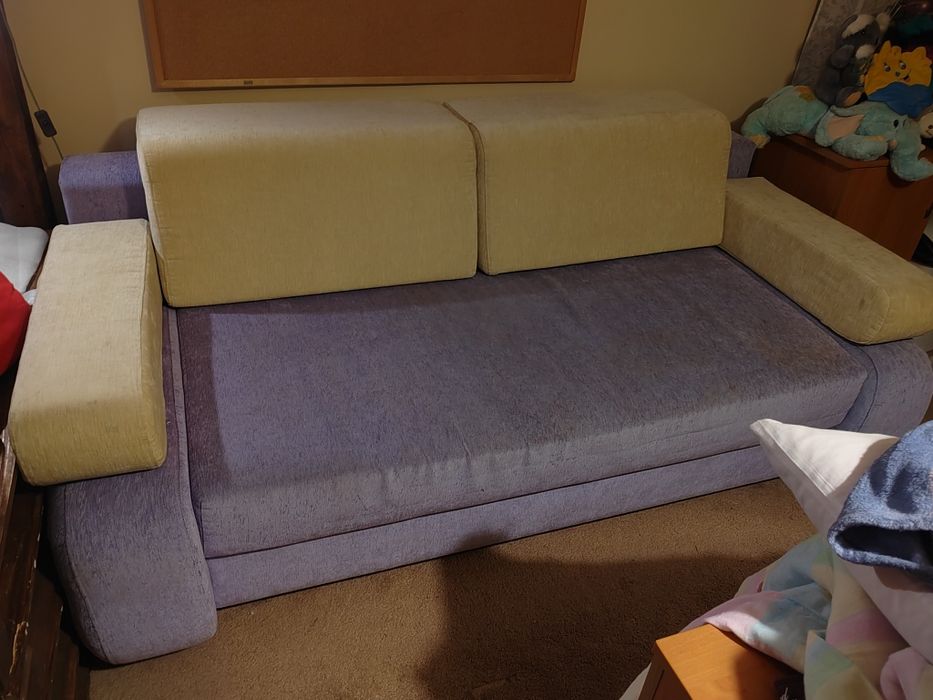 Kanapa Rozkładana z Funkcją Spania i Pojemnikiem | 200x150 cm