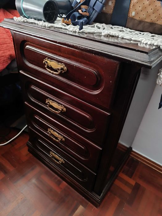 Mesa de cabeceira Madeira Antiga