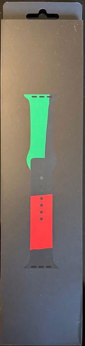 Bracelete Apple Watch 44mm Black Unity Sport Band - S/M/L- nova, 3 anos de garantia