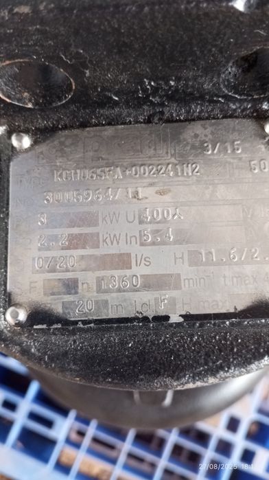 Bombas submersível trifásicas