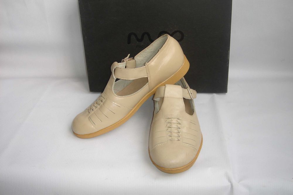 Кожаная мужская летняя обувь.