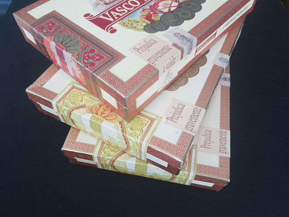 Caixas Charutos Vazias ( Nicarágua, Filipinas, Cuba, Rep. Dominicana)