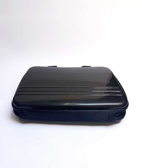 Mala Pasta Mão PC Portátil Preto Rígida