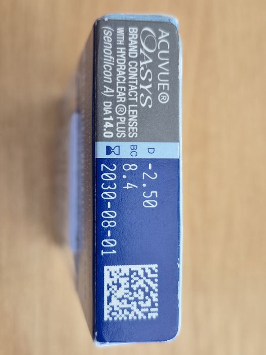 Soczewki kontaktowe Acuvue OASYS