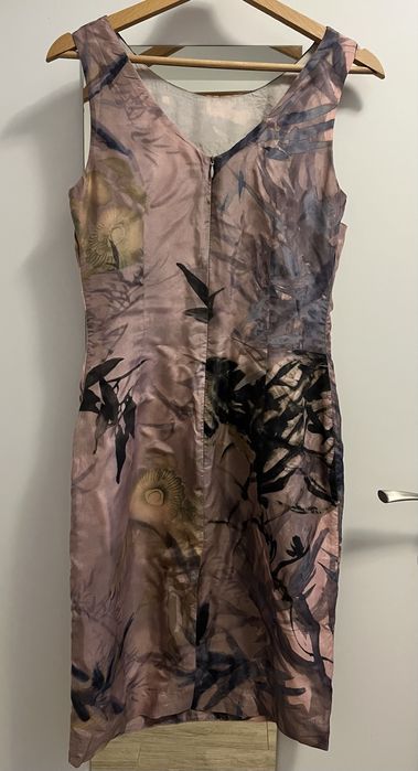 Jedwaba sukienka Solar