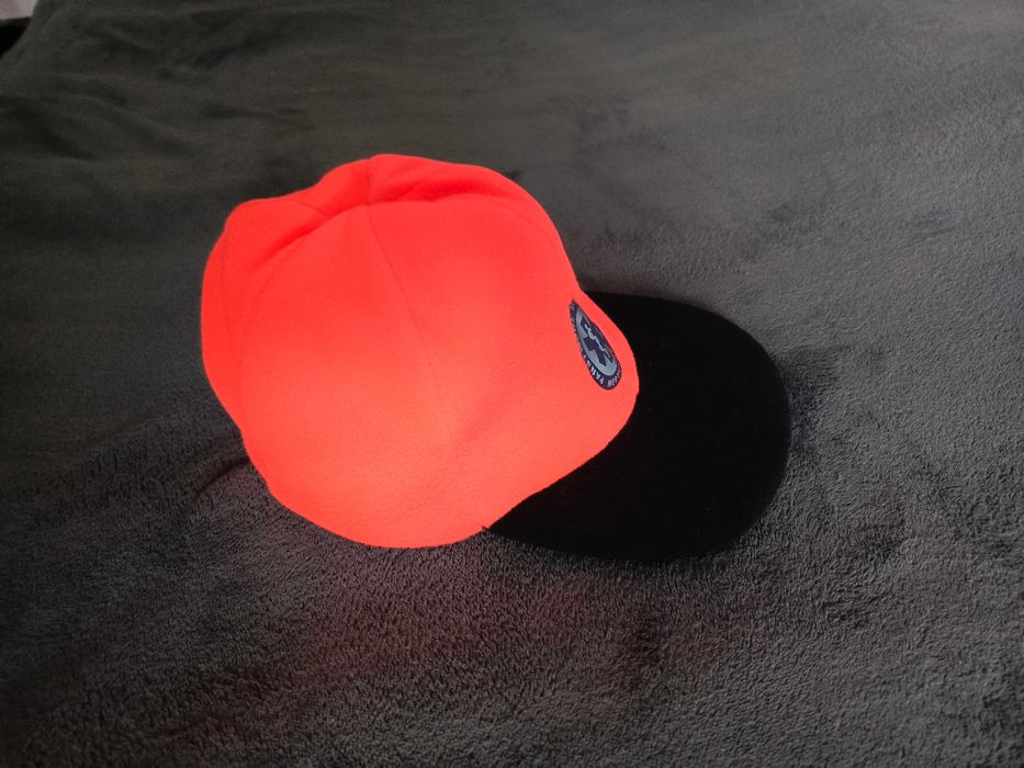 Czapka polarowa fluo ratownika medycznego  nowa