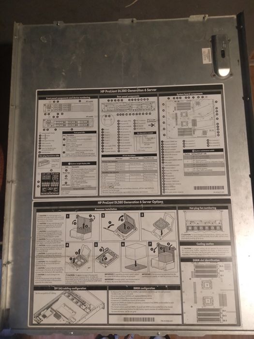 Stacja dysków HP wszystkie części oryginalne
