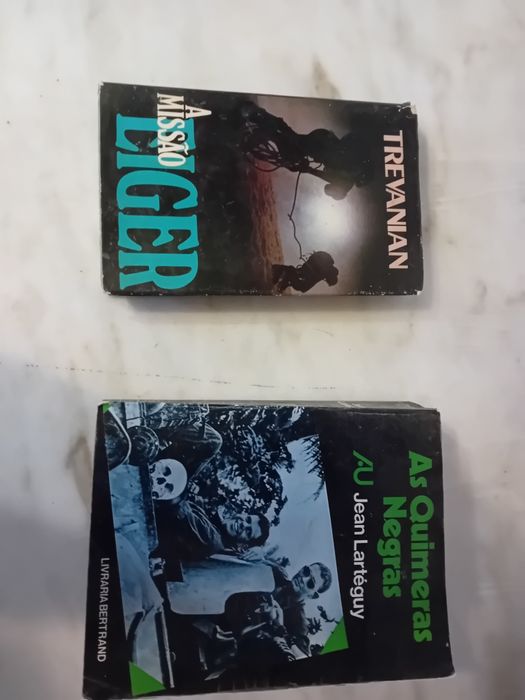 Conjunto de 2 Livros A Missão Eiger/As Quimeras Negras