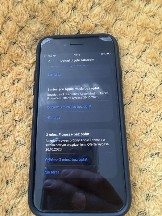 iPhone SE 2022 5G (3 gen.) 128GB - Aktywowany w Czerwcu 2026! 100% Kondycji baterii!