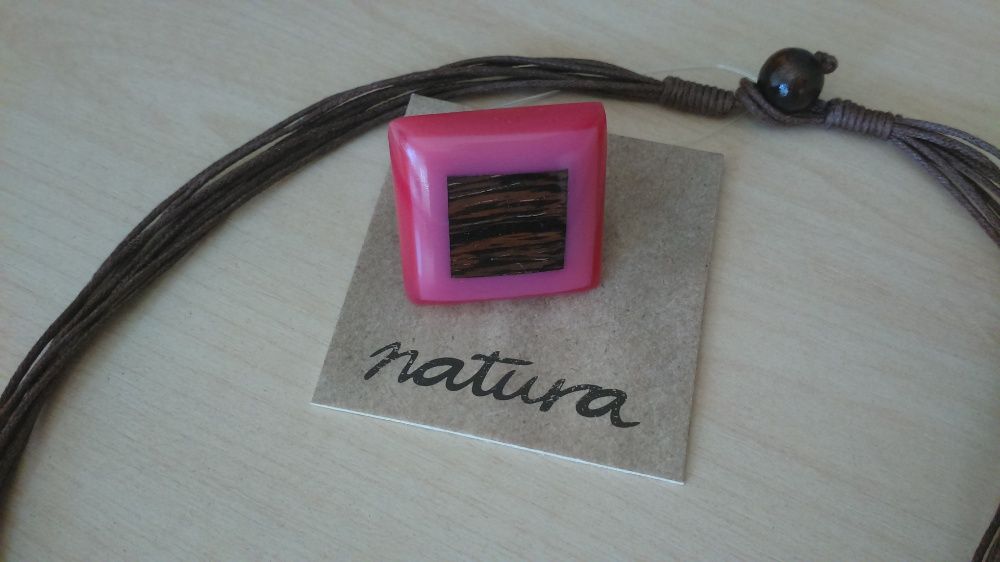 Colar e anel Natura, c/etiqueta!