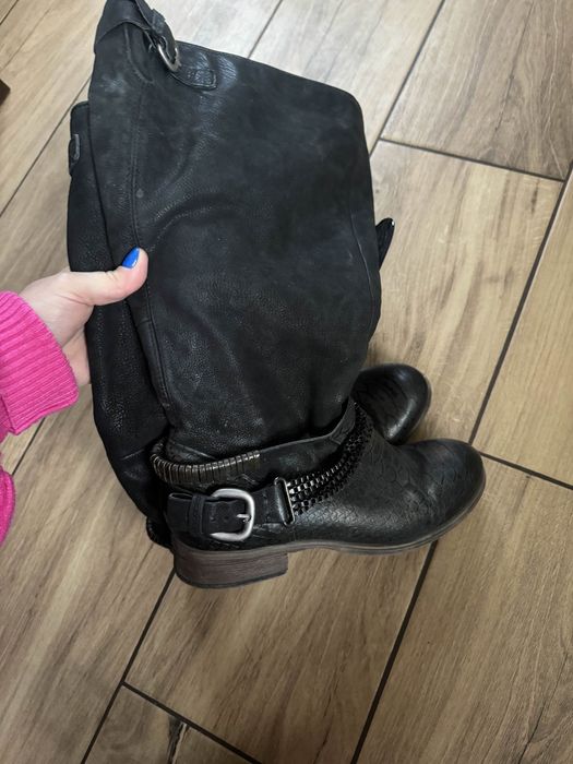 Kozaki skórzane Venezia