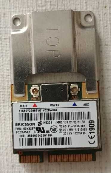 Модем 3G Huawei MU736 3G/HSPA+ /4G CAT3 Huawei ME906E 704031-001