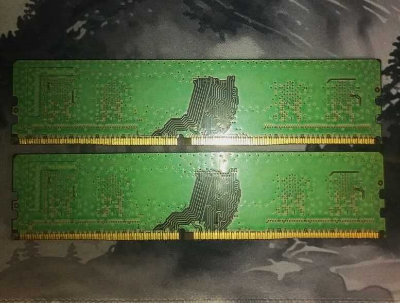 Оперативна памʼять Samsung 8GB(2 по 4 гб) DDR4 2400MHz