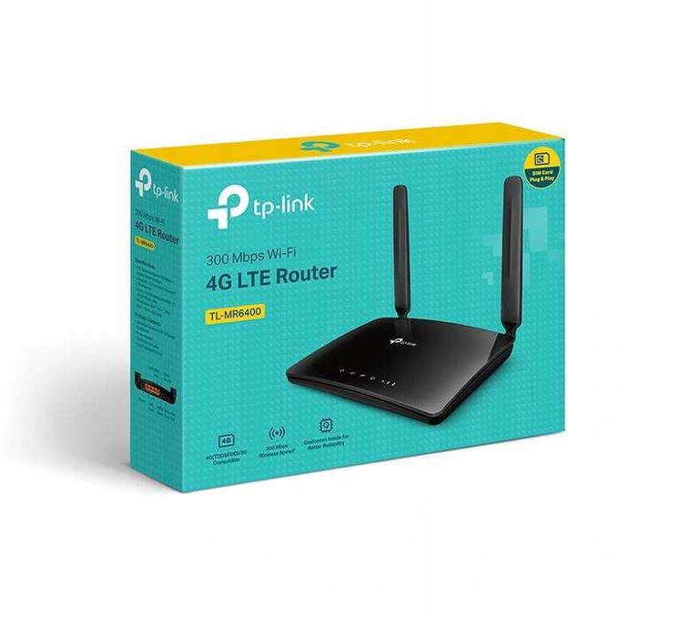 Router TP-LINK MR6400 NA KARTĘ SIM 4G LTE WiFi 300