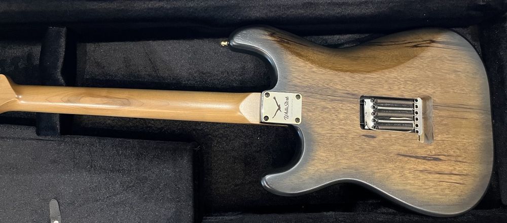 Custom Strat Whitestork (Luthier Espanhol) - Black Korina, Lindy Fralin, Schaller - Como Nova
