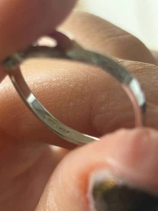 Pierścionek zaręczynowy 18k