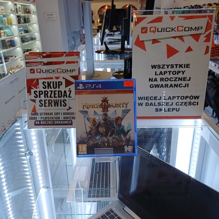 Gra PlayStation 4 PS4 / PS5 Kings Bounty II 2 Gwar 1 rok QUICK-COMP Przemyśl