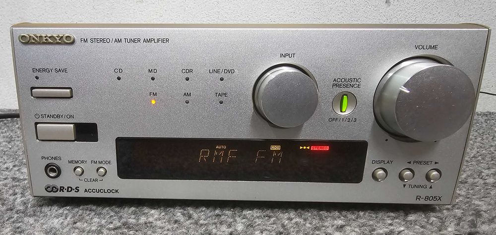 Amplituner stereo ONKYO R-805X. Wysokiej klasy sprzęt MINI. wysyłka