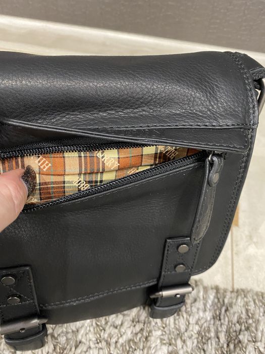 Hill Burry сумка шкіряна чоловіча Hillburry мужская сумка кожаная