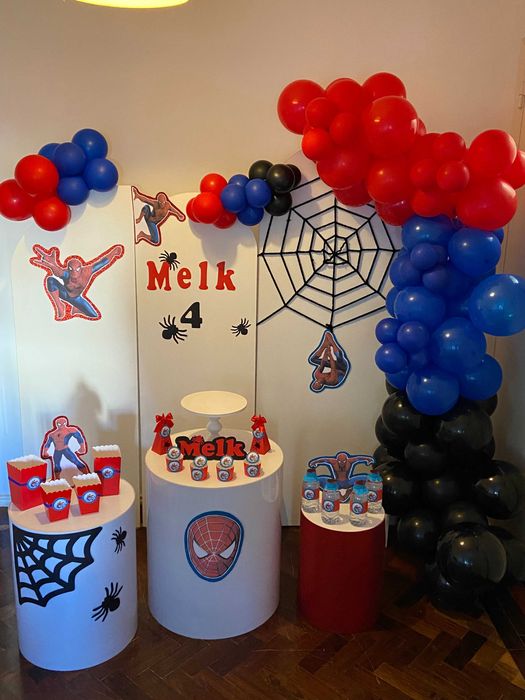 Decoraçao Panda,Stich, Divertidamente, Encanto, Lucas Neto, Spiderman