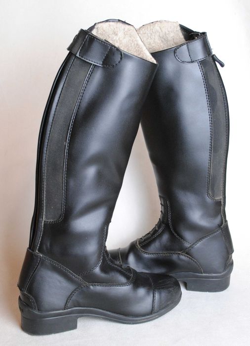 Zimowe oficerki Steeds, ocieplane rozmiar 34 slim