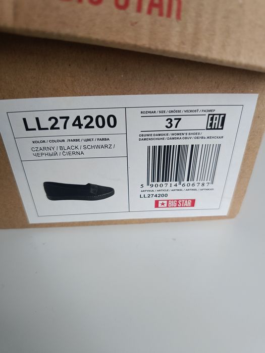 BIG STAR LL274200 Czarne damskie